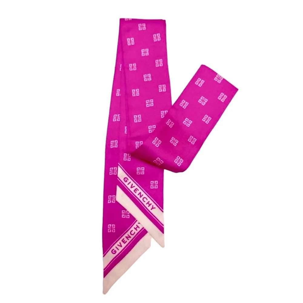 Givenchy Silk Twilly Scarf